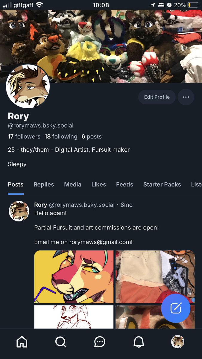 RoryMaws's tweet photo. I see many people wanting to leave twitter because of the new TOS 

I have a 🟦☁️which I’m going to put more effort into! 

I get more and more sick of this platform every time I use it tbh https://t.co/LRQyME1SYO