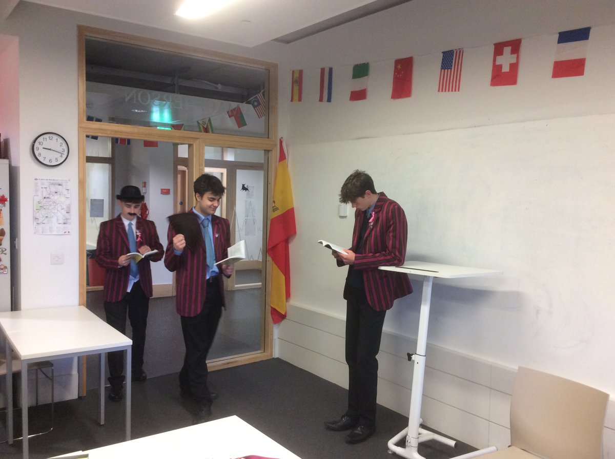Fettes Languages (@fetteslanguages) on Twitter photo Pulled out some props and brought Lorca to life this morning in Spanish - because that's how we roll <a href="/Glencorsian/">Glencorse House</a> Pulled out some props and brought Lorca to life this morning in Spanish - because that's how we roll <a href="/Glencorsian/">Glencorse House</a>
