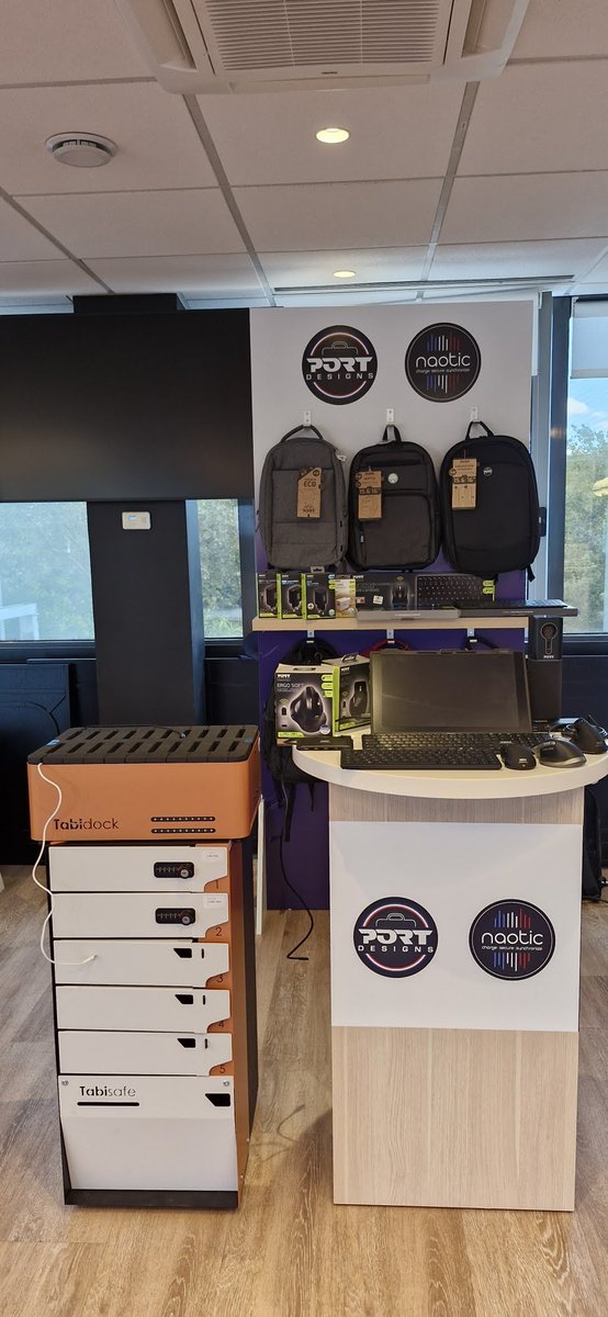 NaoticFR's tweet photo. 🚀 Aujourd'hui, @NaoticFR et @PORTDesigns sont présents aux Econocom Innovation Days ! ✨
Un grand merci à @Econocom_fr  pour l'invitation et l'organisation de cet événement. Venez nous rencontrer pour échanger sur nos dernières innovations !
#MadeInFrance #Recharge #Sécurité https://t.co/F3hTOI1tis