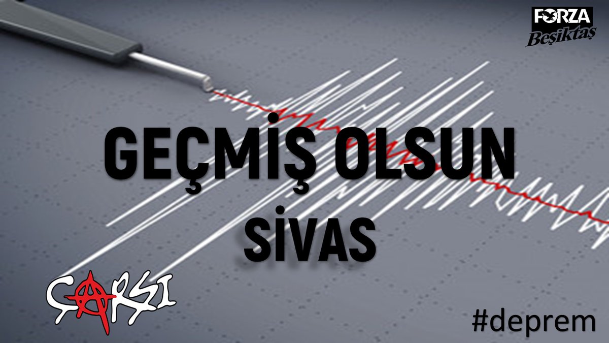 Geçmiş olsun #Sivas 
#Deprem