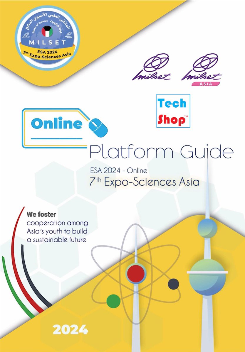 TechShopKSA's tweet photo. 🌍 شارك/شاركي بالفعالية العالمية #مجاناً

الملتقى العلمي الآسيوي السابع دولة الكويت 🇰🇼

🔹بتنظيم منظمة #الملست العالمية 

🔹بالتعاون #تك_شوب السعودية 🇸🇦 

🗓️ رفع المشاركات قبل 01 نوفمبر 2024 

⏱️ الفعالية أون لاين 25 - 27 نوفمبر 2024  

🎯 الفئة المستهدفة من 13 - 25 عام 

🔹أهم المجالات للمشاركة STEAM : (العلوم والتكنولوجيا والهندسة والفنون والرياضيات)

✅ معلومات اكثر https://t.co/Tox0ERZtnK  

✅ للتسجيل بالملتقى #مجاني الرابط التالي 
https://t.co/MHQyp5gWej

#MILSET #MilsetAsia 
 #ESA2024 #TechShop