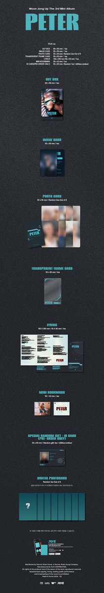 durenjae's tweet photo. PRE ORDER ALBUM MOON JONGUP - PETER

T&amp;C:

Price: pada gambar

Harga sudah termasuk EMS TAX
Belum termasuk
Packing fee: 3k-5k
Adm fee shopee

CLOSE: 
27 Oktober 2024 Pkl. 18.00

Form Order
https://t.co/MrrdrFI8M8 https://t.co/xjlecoqt2i