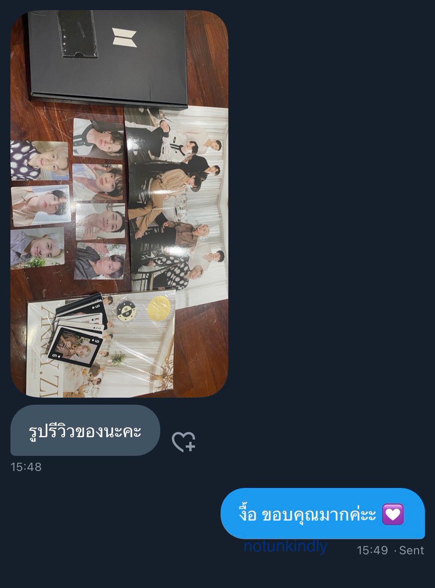 notunkindly's tweet photo. 📌 รีวิวจากลูกค้าค่ะ ✨

▫️เนื่องจากเราไม่ได้มีของมาปล่อยเยอะ จะทยอยๆลงใน thread เมื่อได้รับรีวิวนะคะ 💗 

▫️สนใจ/มีข้อสงสัยอะไรทัก DM หรือเมนชั่นมาได้ตลอดค่า 🙇🏻‍♀️ https://t.co/L7JsR8tPrb