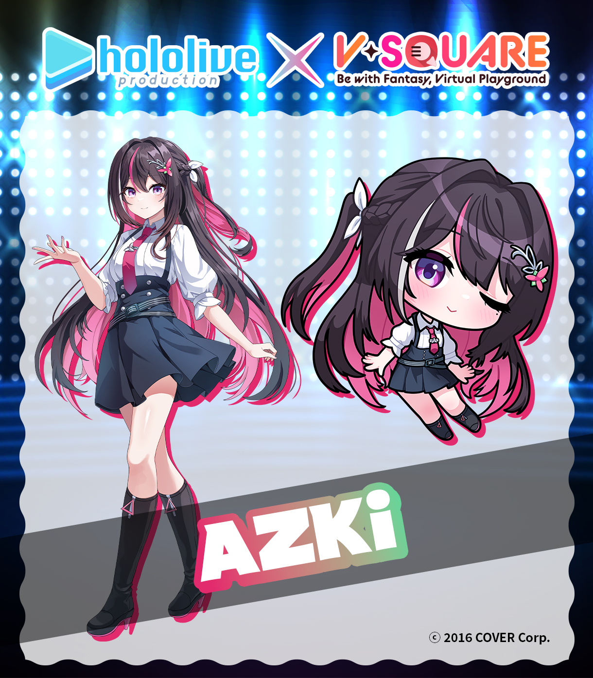 ホロラ 韓国 V-SQUARE アクリルスタンド AZKi F（AZKiのグッズ