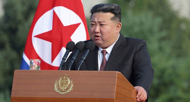 FBC_Plc's tweet photo. North Korea Says Constitution Now Defines South As ‘Hostile’ State

North Korea said Thursday that its constitution now defines the South as a “hostile” state, the first time Pyongyang has confirmed legal changes called for by leader Kim Jong Un earlier.

https://t.co/EL5PgV81Tc https://t.co/nexi8s2JwY