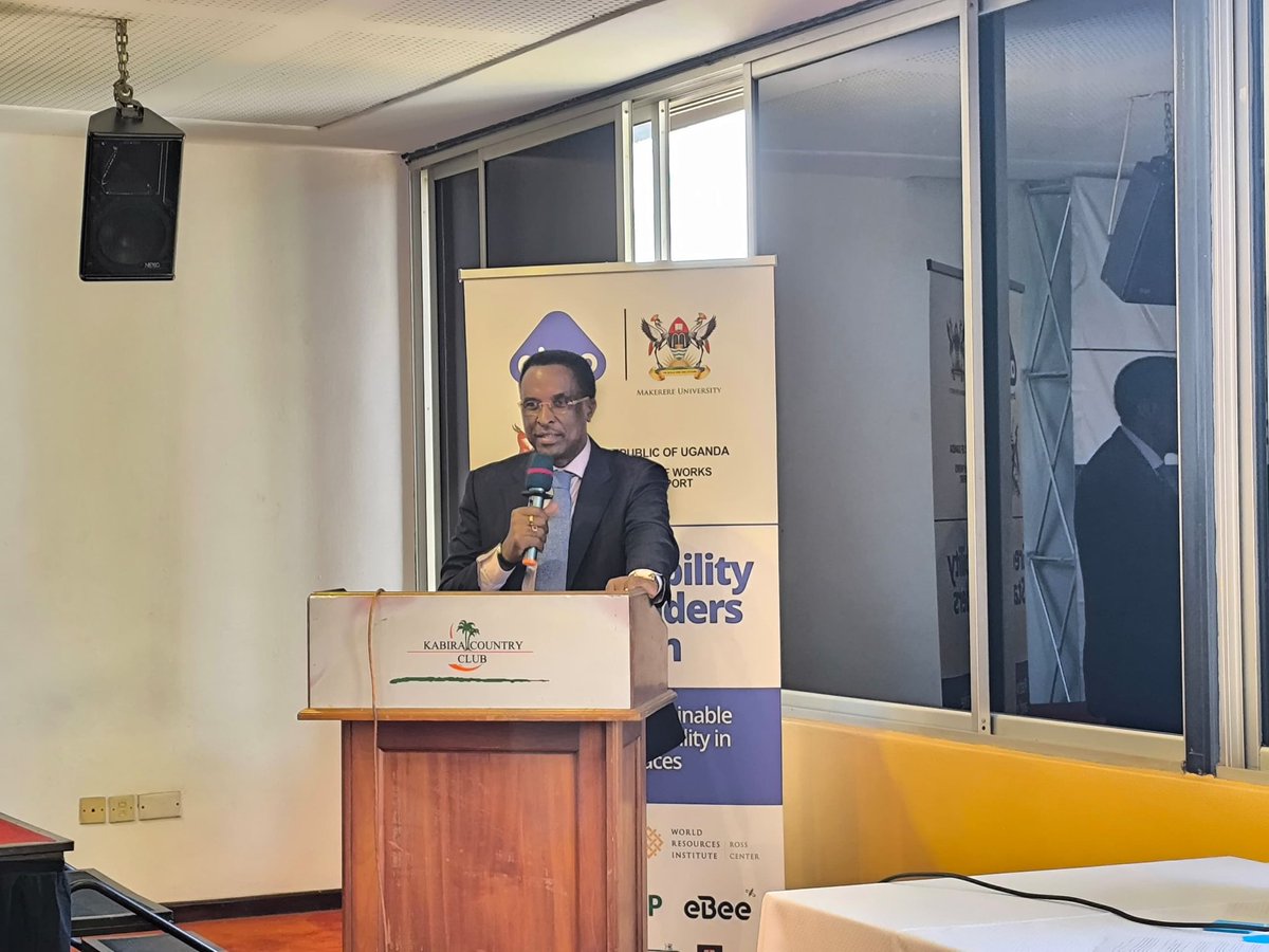 Honored to have <a href="/katushabew2/">Winstone Katushabe</a> Commissioner Transport Regulation and Safety <a href="/MoWT_Uganda/">Ministry of Works & Transport</a> give a keynote address "By leveraging innovation, we can better understand the sources of pollution from vehicles and develop data-driven policies to curb urban #AirPollution."