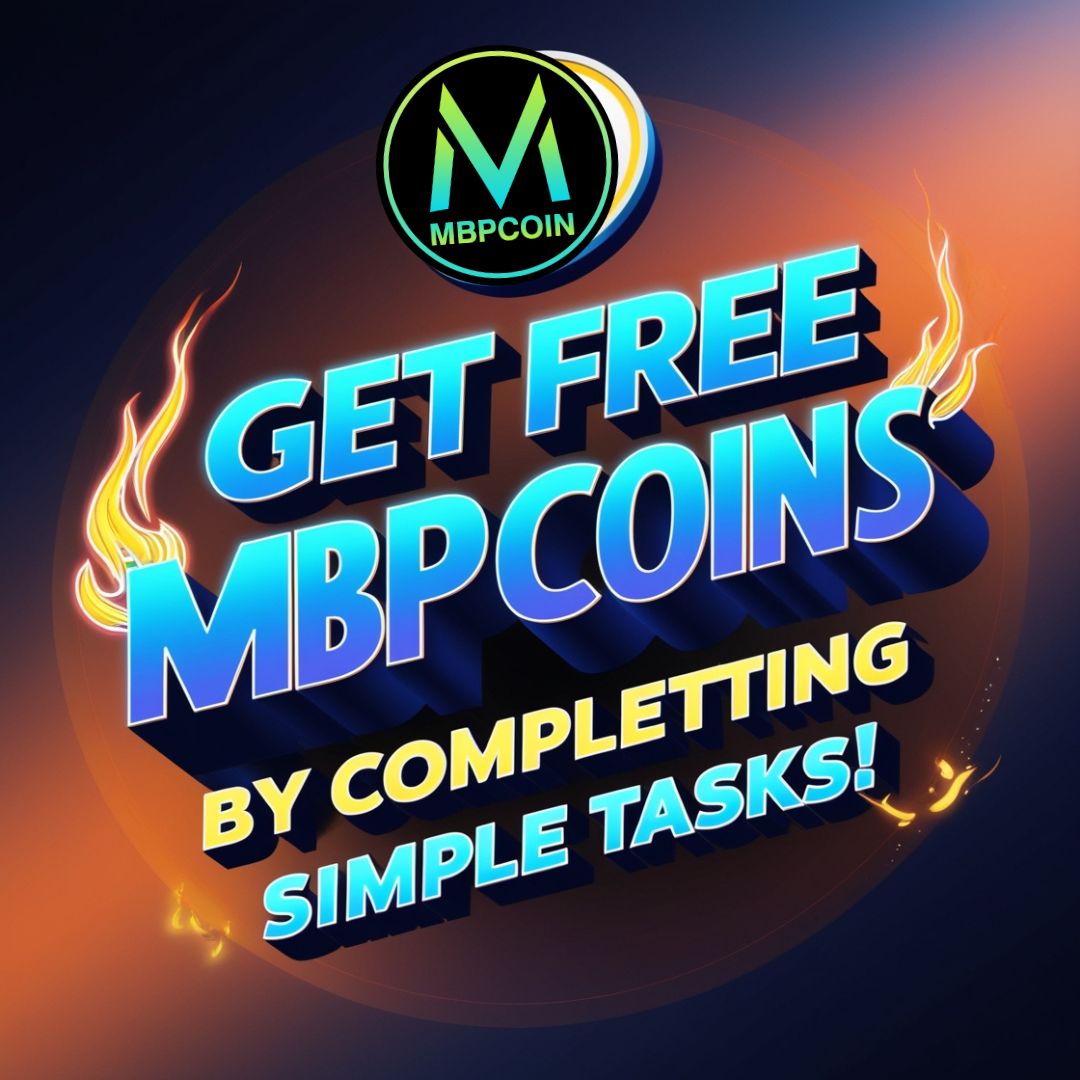 mbpcoin's tweet photo. ๐MBP Coin Airdrop !๐
1๏ธโฃ Sign up for the airdrop now ๐ https://t.co/OAsaPRZptG
2๏ธโฃ Log in and complete the task ๐ https://t.co/4CApLkZw8f
๐ฅ MBP Coin is already listed on MEXC and Toobit Exchange๐
#Airdrop #Crypto #MBPCoin #CryptoCommunity #MEXC #Toobit https://t.co/oGUlbI078b