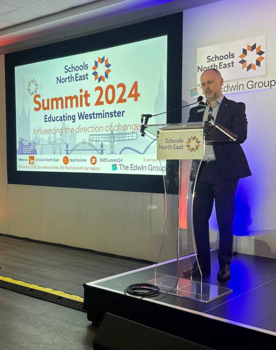SchoolsHWS's tweet photo. Great start to the @SCHOOLSNE #SNESummit24 today, being held at @NUFC. Over 500 of the region's educators in attendance and some fantastic discussion/debate. https://t.co/H7eVBWWDRk