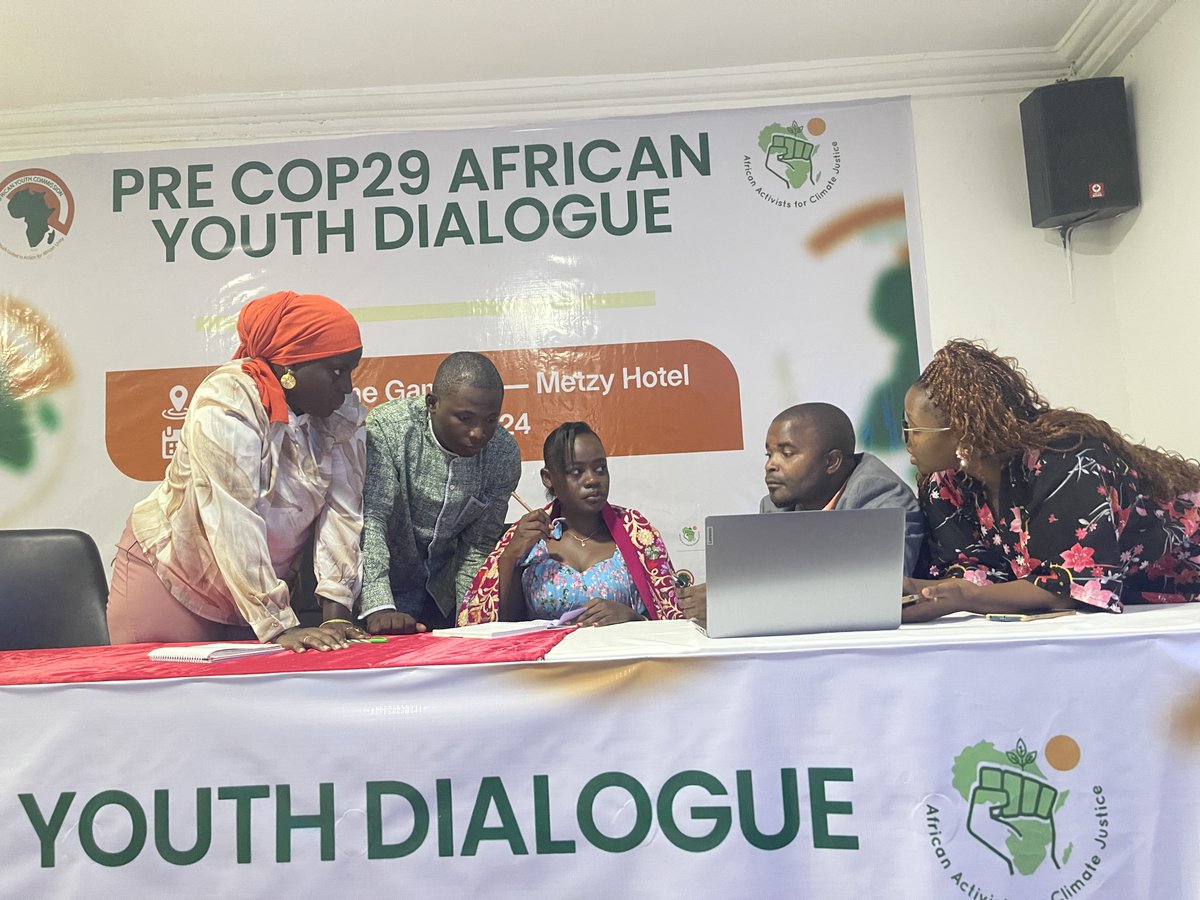 AYCommission's tweet photo. During our afternoon session, the delegates engaged in focused group discussions with the aim of identifying and defining shared priorities and objectives for annual work plan.
We are laying a foundation for a strong and unified approach to Climate Action!
#AACJ #PreCOP29 https://t.co/lMmwRumDwo