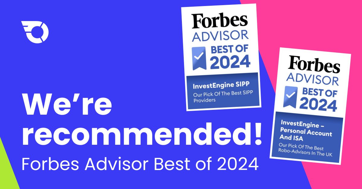 (𝘊𝘢𝘱𝘪𝘵𝘢𝘭 𝘢𝘵 𝘳𝘪𝘴𝘬) 🎉We’re thrilled to share that we've been recommended in the Forbes Advisor Best of 2024 for not one, but TWO categories: our Personal Account and ISA, and our SIPP!

A massive thank you to our amazing community for your ongoing trust and support!🙌🏼