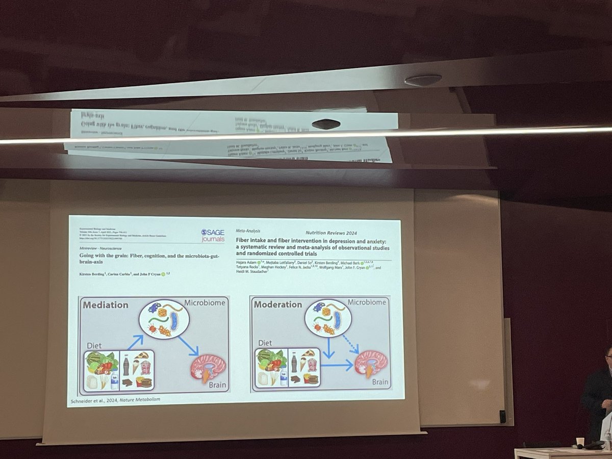Elizabeth Schneider (@e_mschneider) on Twitter photo Another inspiring talk from <a href="/jfcryan/">John F. Cryan</a> and it’s great to see the diet-microbiota-gut-brain axis featured #neurofood Another inspiring talk from <a href="/jfcryan/">John F. Cryan</a> and it’s great to see the diet-microbiota-gut-brain axis featured #neurofood