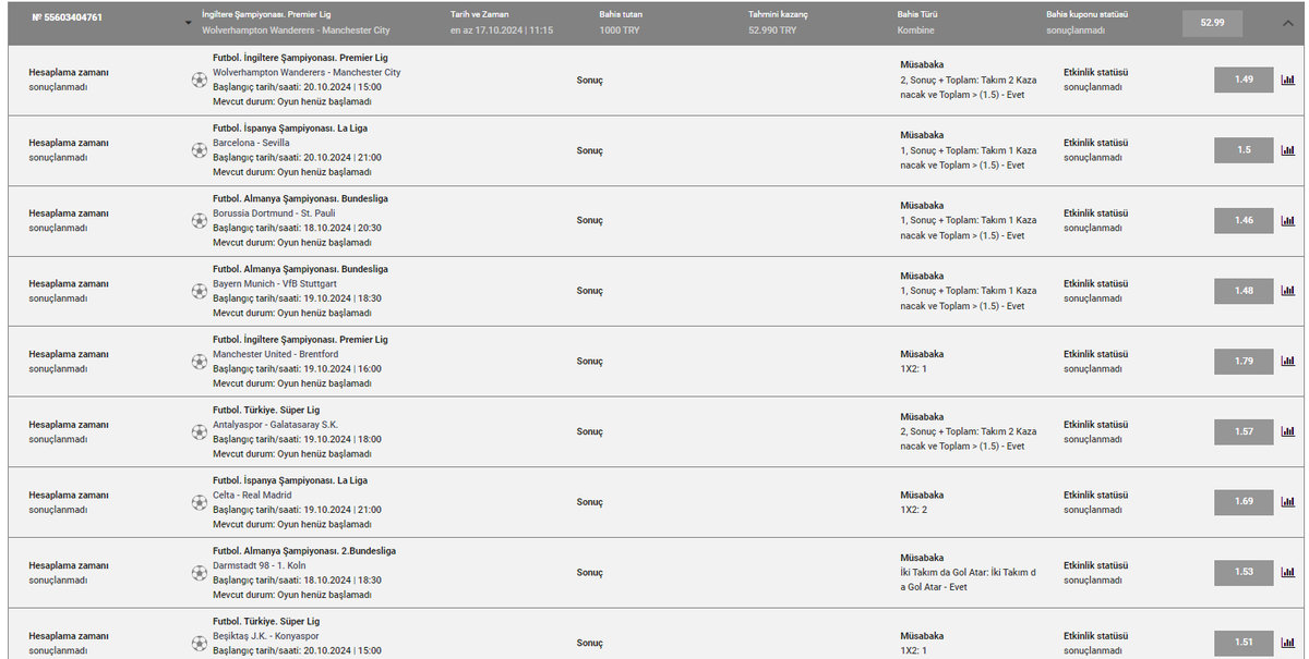 🎁Haftanın Nakit Ödüllü Pideci Kombini

@ 52.99

Kazanırsak yorumlara cüzdan adresini bırakan 6 takipçime 500'er TL nakit vereceğim.

✅Yüksek oranlar için
➡️tinyurl.com/BlankRoller