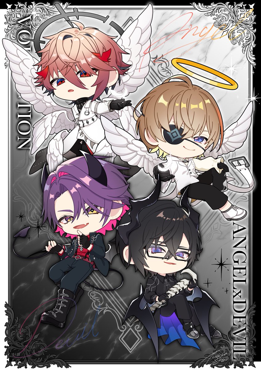 👼ANGEL× DEVIL😈 完成