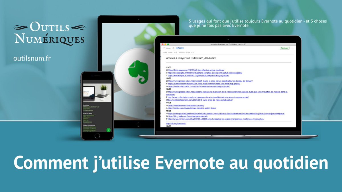 [SUR LE BLOG] <a href="/evernote/">Evernote</a> je l'utilise tous les jours. Je vous montre 5⃣ cas d'usage en détail… et aussi pourquoi je l'ai préféré à certaines alternatives
outilsnum.fr/evernote-quoti…