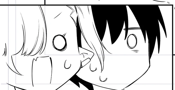 本日の作業!
目が点…!
#ちゃんと吸えない吸血鬼ちゃん 