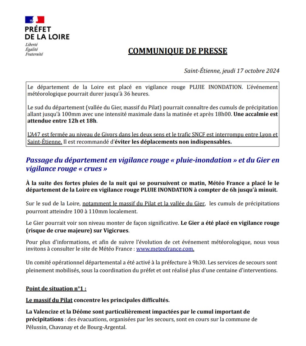 Préfète de la Loire tweet media