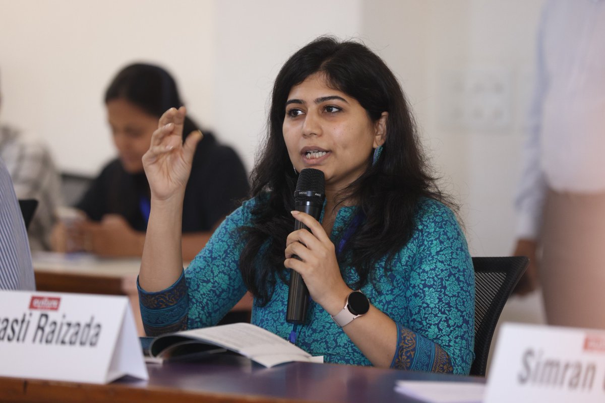 down2earthindia's tweet photo. #CSEClimateWeek: "We need to bring co-benefits approach for energy and development outcomes," says Swasti Raizada (@swasti_raizada), policy advisor (energy), International Institute for Sustainable Development (IISD), Bengaluru, Karnataka.

#Energy #RenewableEnergy #Decarbonisation #ClimatePolicy