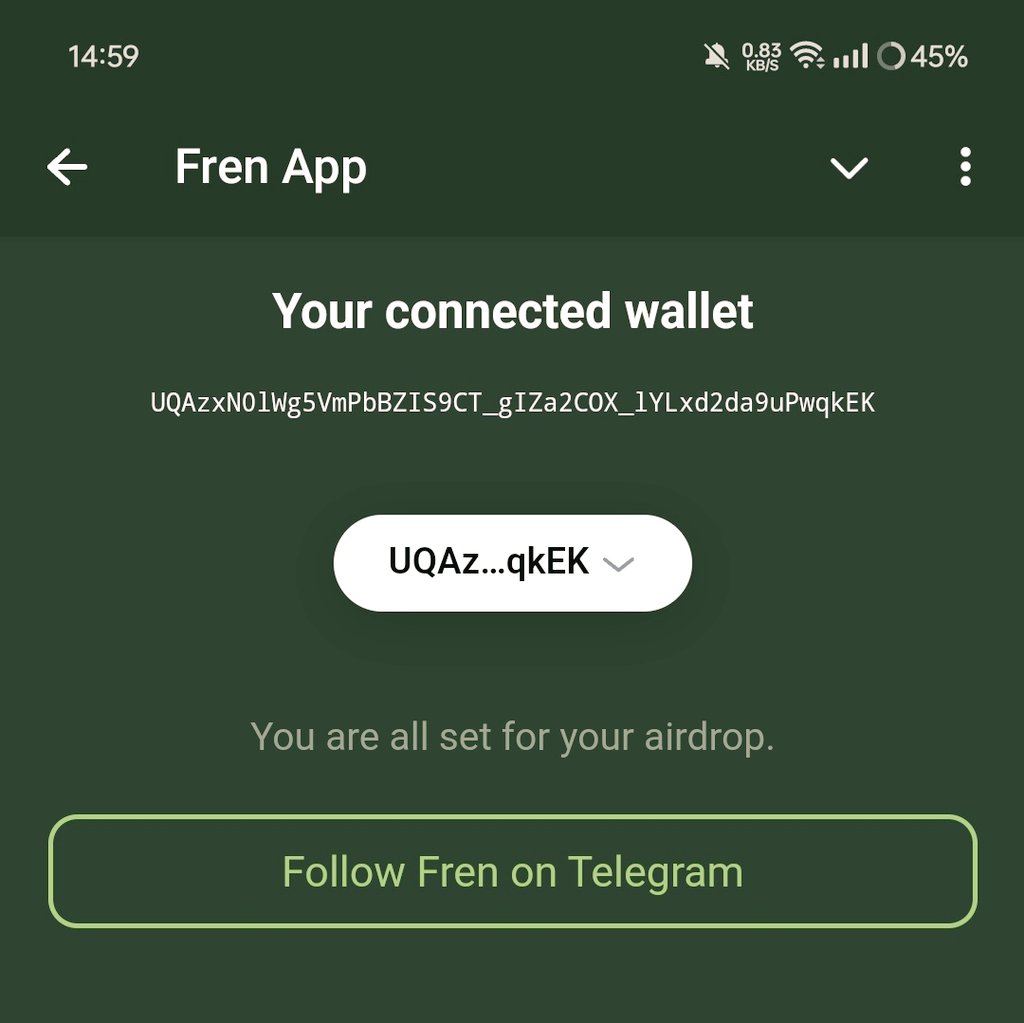 JuniusPinto's tweet photo. Feeling empowered.
Have you got your $FREN ?
Lifestyle ✅
Frentoken✅
Riches ✅
https://t.co/2zcUqWaau8
Join waitlist
$FREN #FRENTOKEN #FRENTECH @binance @bitgetglobal @gate_io @MEXC_Official @Bybit_Web3 @bitgetglobal @kucoincom @BingXOfficial @coingecko @CoinMarketCap https://t.co/tSnsLMk9nF