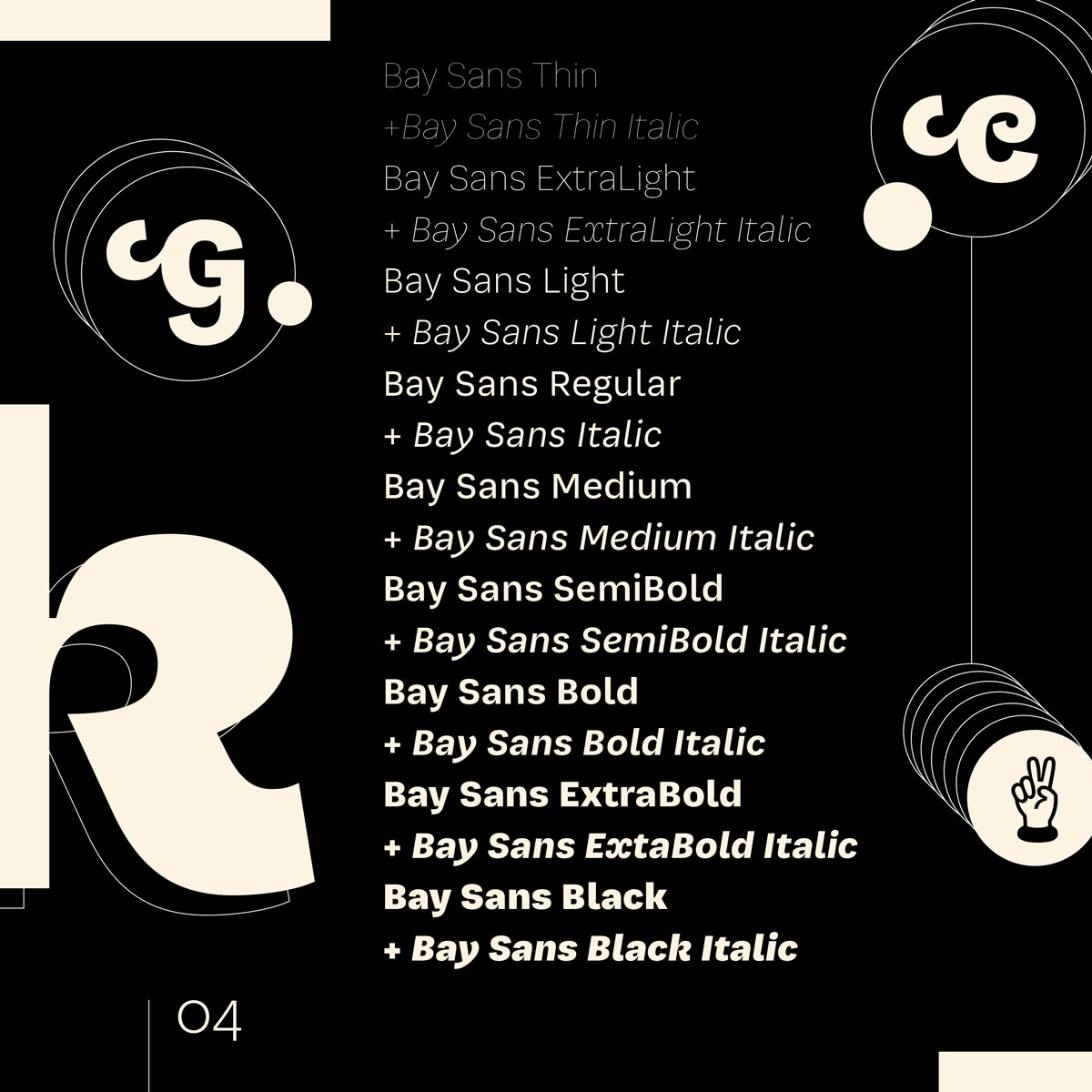 TYPE01 (@type01_) on Twitter photo Bay Sans: A typeface with undeniable character, blending the best of grotesque and humanist sans traditions 👆️
Discover Bay Sans now, exclusively at <a href="/blast_foundry/">Blast Foundry</a>.
🔗 bit.ly/3YfRqBy
#type01 #blastfoundry #typedesign #graphicdesign #graphicdesigner Bay Sans: A typeface with undeniable character, blending the best of grotesque and humanist sans traditions 👆️
Discover Bay Sans now, exclusively at <a href="/blast_foundry/">Blast Foundry</a>.
🔗 bit.ly/3YfRqBy
#type01 #blastfoundry #typedesign #graphicdesign #graphicdesigner