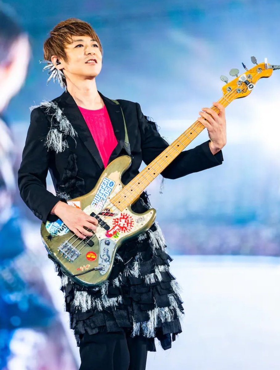 ★GW限定スペシャル出品です★GLAY　JIROさん　ピックです JIRO(GLAY) × 楢﨑誠(Official髭男dism)『BASS MAGAZINE Special