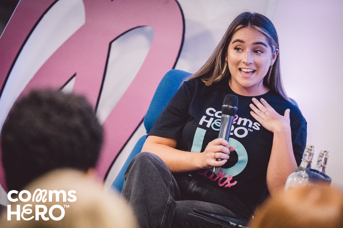 commsHERO (@commshero) on Twitter photo First up we have <a href="/oliviamaehanlon/">Olivia Hanlon</a> from Girls In Marketing speaking to Kate Staniforth about building community. #CommsHero First up we have <a href="/oliviamaehanlon/">Olivia Hanlon</a> from Girls In Marketing speaking to Kate Staniforth about building community. #CommsHero