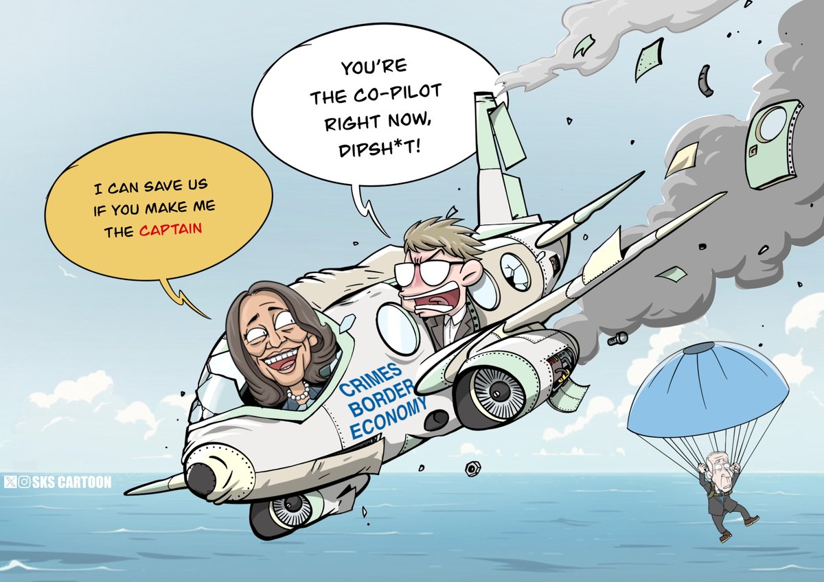 skscartoon's tweet image. Remember, #KamalaHarris has been in office for 3.5 years