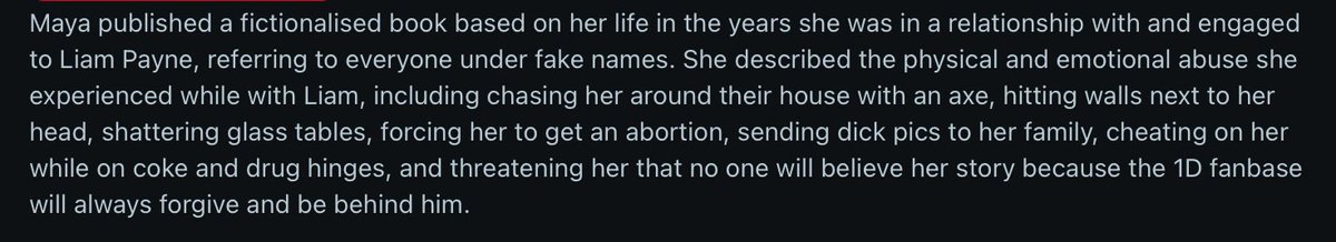 แฟนเก่าบอกฮีทำร้ายชีทั้งจิตใจและร่างกาย ใช้ขวานวิ่งไล่ในบ้าน ต่อยกำแพง ทำกระจกโต๊ะแตก บังคับให้ทำแท้ง ส่งรูปจู๋ให้ครอบครัวชี นอกใจ ขู่ว่าไม่มีใครเชื่อชีเพราะฐานแฟนคลับฮีเยอะยังไงก็ให้อภัยฮีอยู่แล้ว จบ