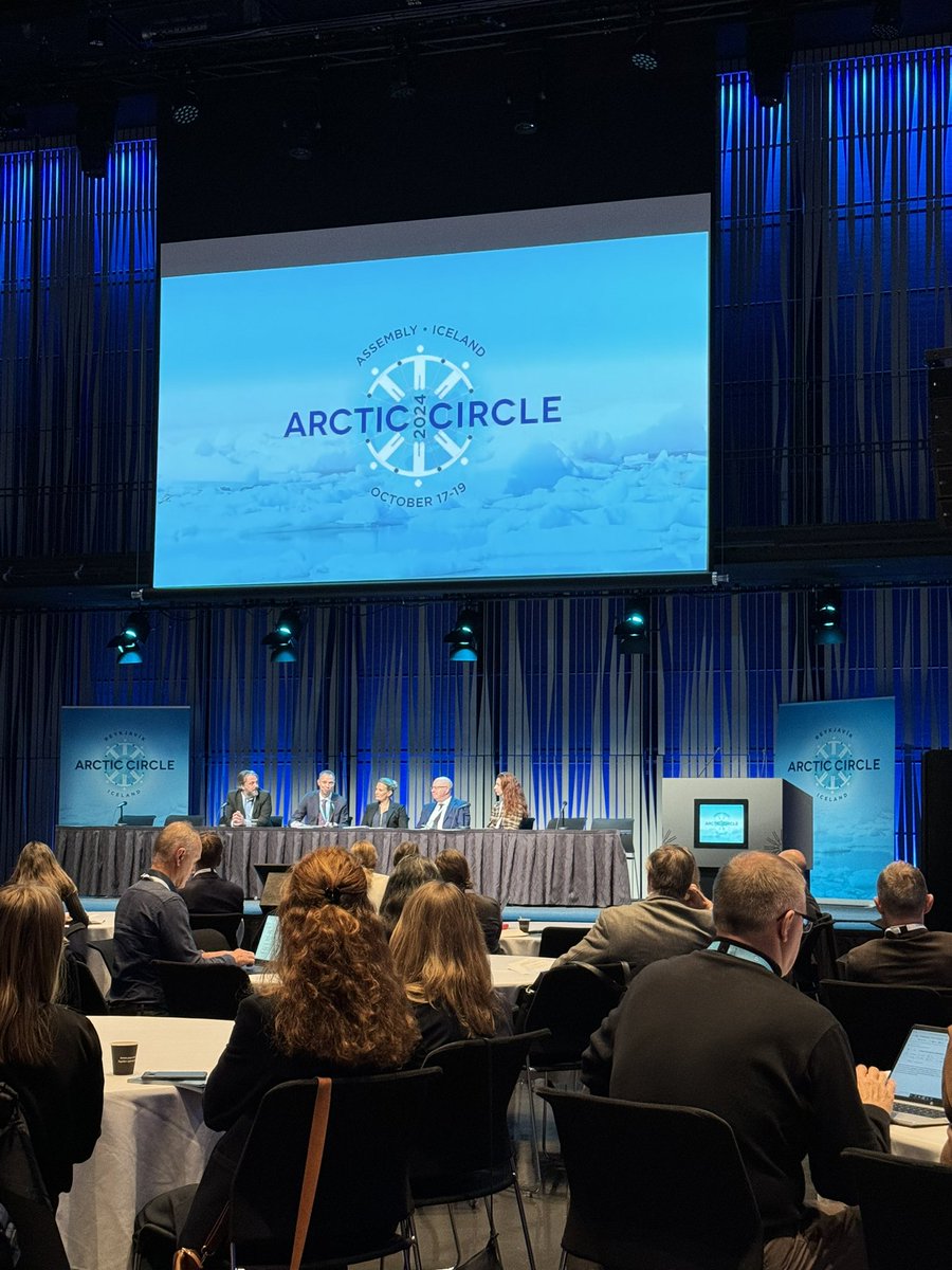 Excited to attend <a href="/_Arctic_Circle/">Arctic Circle</a> Assembly in Reykjavik. Looking forward to interesting presentations, panel and meeting friends of the Arctic