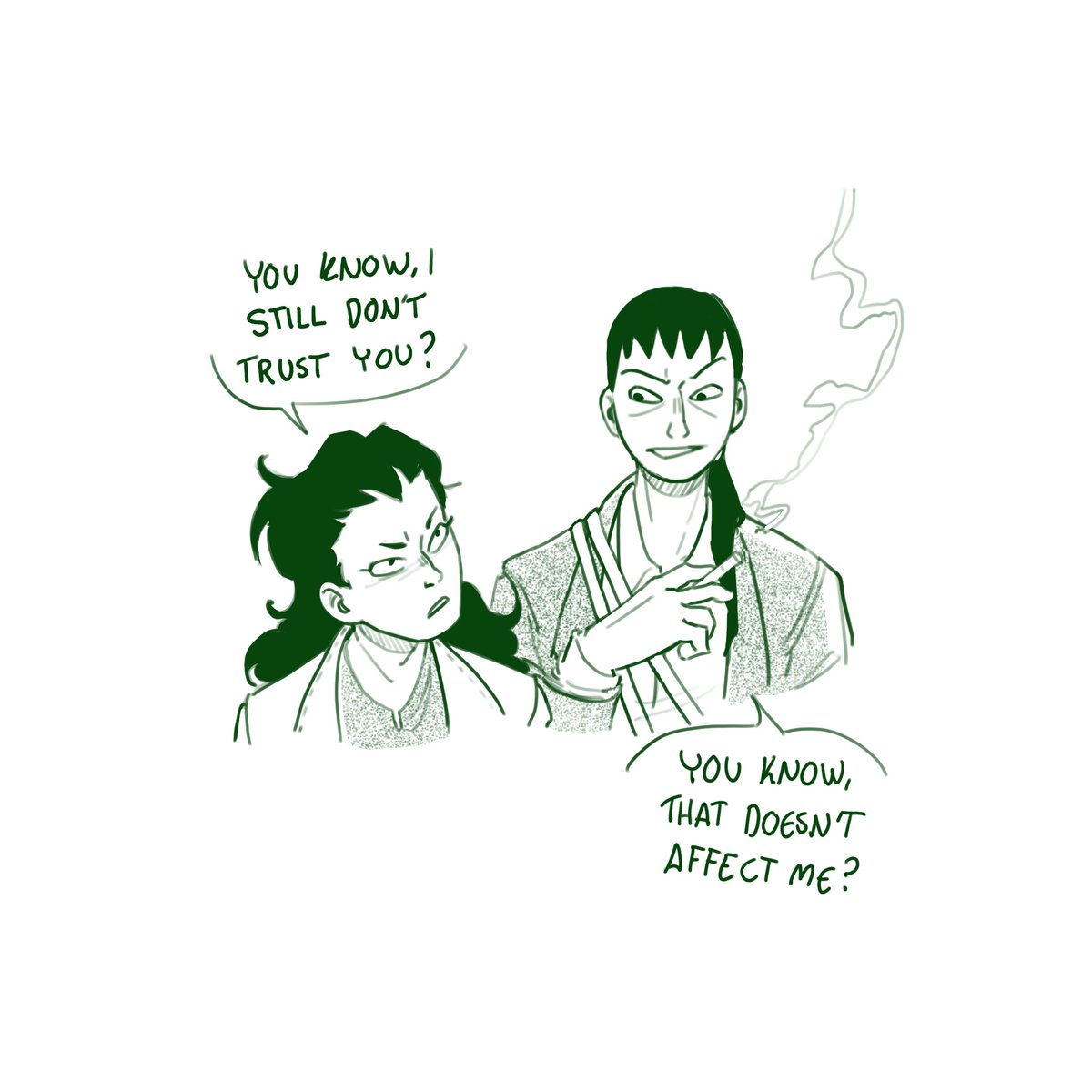 just little art of my two sillies