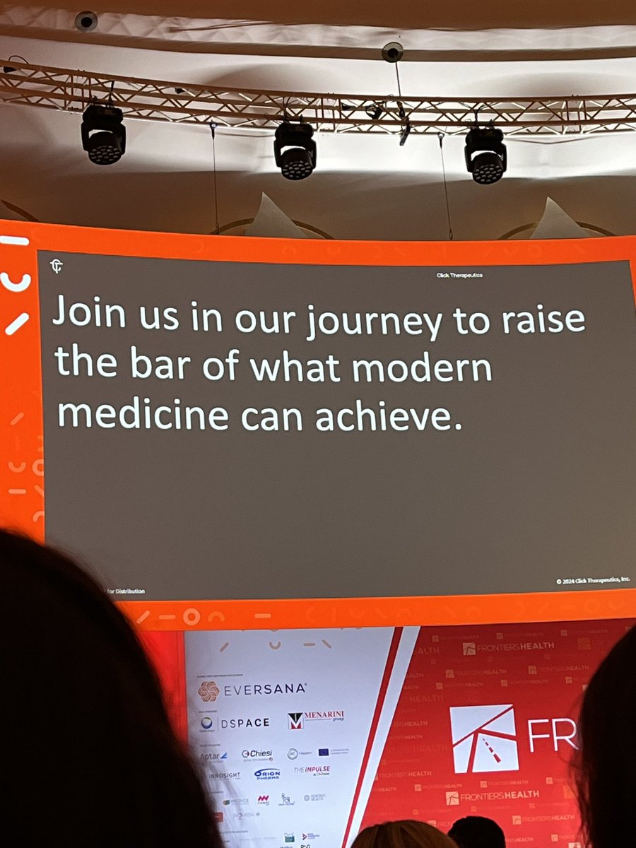 #fh24 Regarding as David Klein proposed, SE, I wonder if we work only toward  software enhanced drugs? Or drug-enhanced software ? Or just hybrid treatment involving multiple solutions?
#HealthcareInnovation #digitalhealth