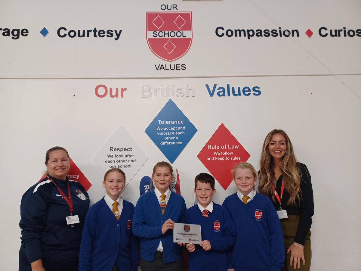 NTFC_CT's tweet photo. Last week we visited @CogenhoeSchool announcing them as a partner school for 2024/25🙌

We are looking forward to developing our relationship whilst delivering the #PLStars programme in their school with our mentors Olly &amp; Rachel!

Become a partner👇
https://t.co/X1E3GE29gh https://t.co/jKGDLTcMSE