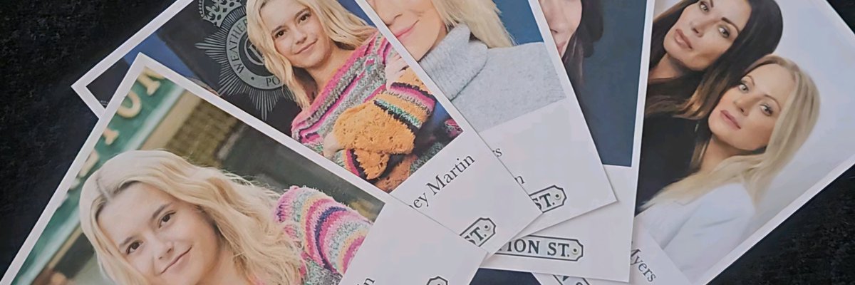showcastcards's tweet photo. If you want to make an order for some castcards, drop me a message &we'll discuss! Can do anyone you want!
Currently theyre all ยฃ1 each but after chats with customers, Ill be increasing them to ยฃ1.50 soon so better to shop now at ยฃ1 each!
#corrie #eastenders #emmerdale #swarla https://t.co/Pg9a7RxizQ