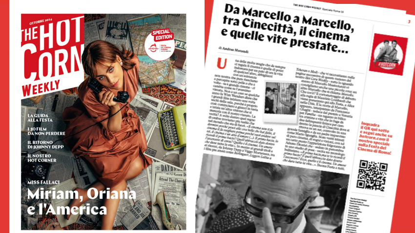 TheHotCorn_'s tweet image. MAGAZINE | Da #MissFallaci al ritorno di #JohnnyDepp, tra #ViggoMortensen e Marcello: ecco il nuovo numero di Hot Corn Weekly dedicato alla @romacinemafest. E se non siete al festival, allora potete leggerlo qui: Tinyurl.com/2ffhxeu2