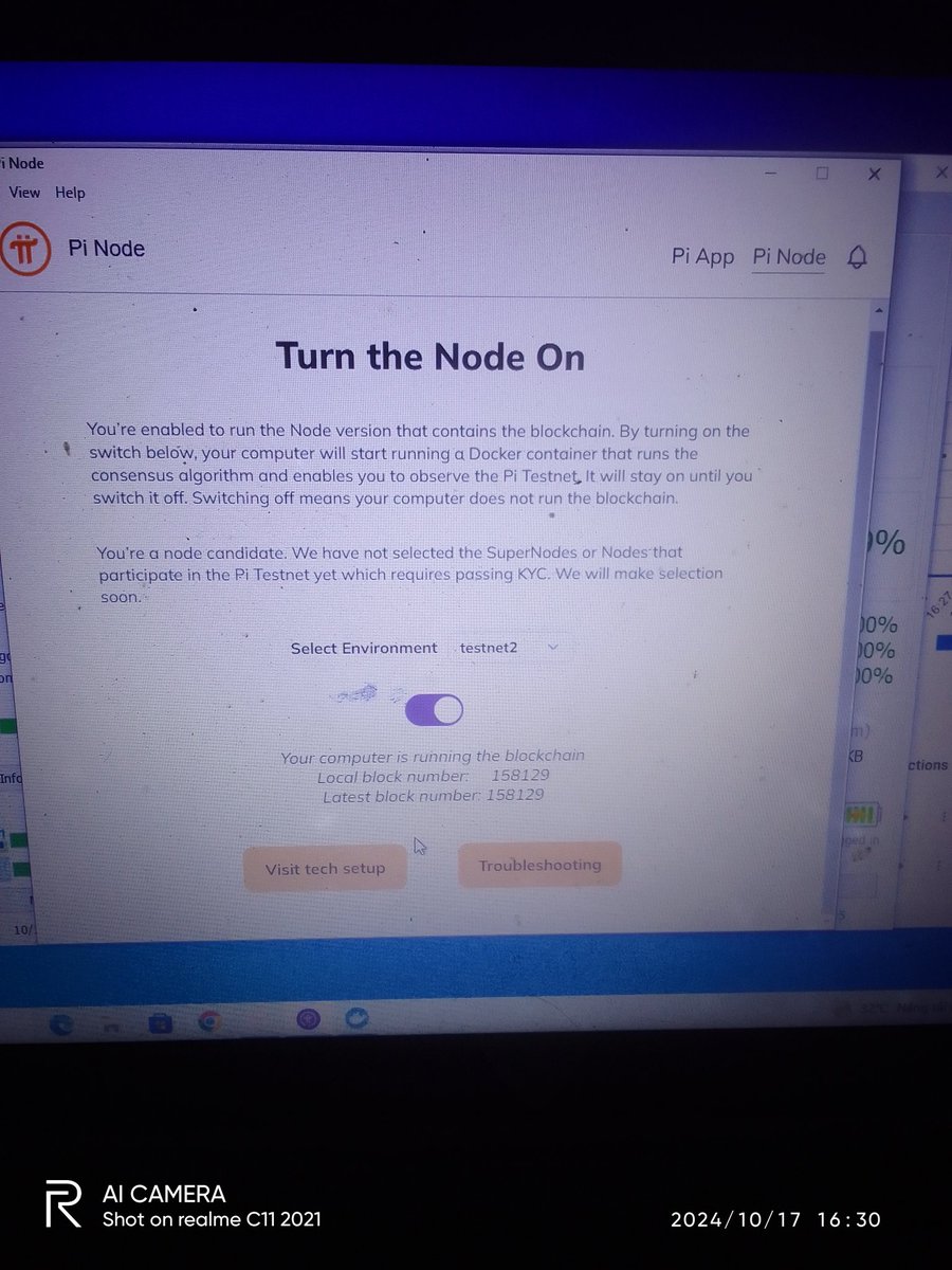 Pi Node version 0.5.0 bắt đầu khởi chạy@