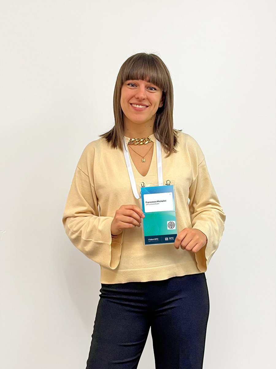 SAITsrl's tweet photo. On the 8th of October Francesca Michelini, Management Engineer of the Software Division, attended the #DPP Conference by @nfcforum in Nice, exploring how #NFC technology can drive the adoption of DPPs, paving the way for a more transparent and sustainable future.
#1trueid #RFId https://t.co/cQ7abGzpYY