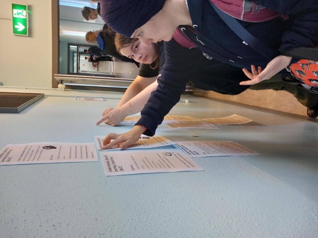 TY students creating awareness for learning differences and multiple types of intelligence!