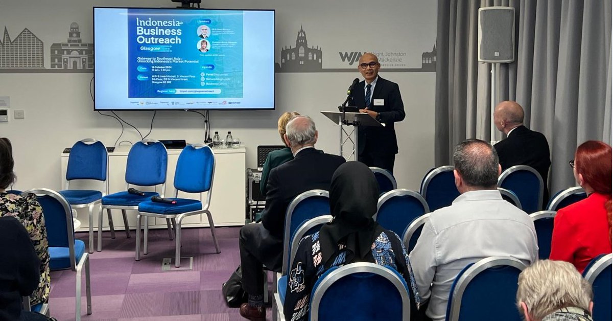WrightJohnston's tweet image. It was an insightful morning yesterday as we hosted the Indonesian Embassy’s Indonesian Business Outreach event. Speakers included His Excellency @desrapercaya09 and Prof Wendy Alexander #wjm
wjm.co.uk/news/wright-jo…