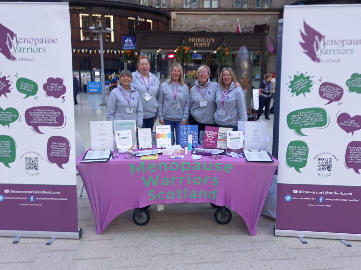 Central Station Pop Up
Great start to the day talking Menopause.  Come and say hello. We will be here till 5ish.