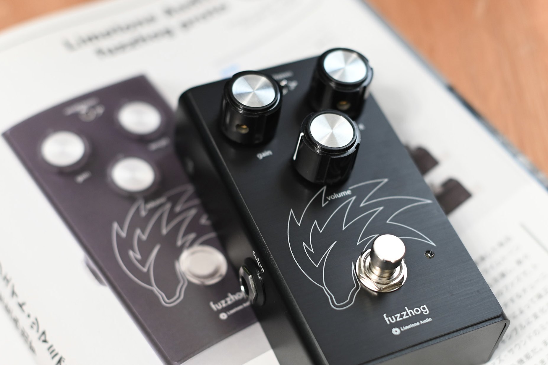 【美品】fuzzhog ギターエフェクター ライムトーンオーディオ Limetone Audio ライムトーンオーディオ fuzzhog proto ファズ