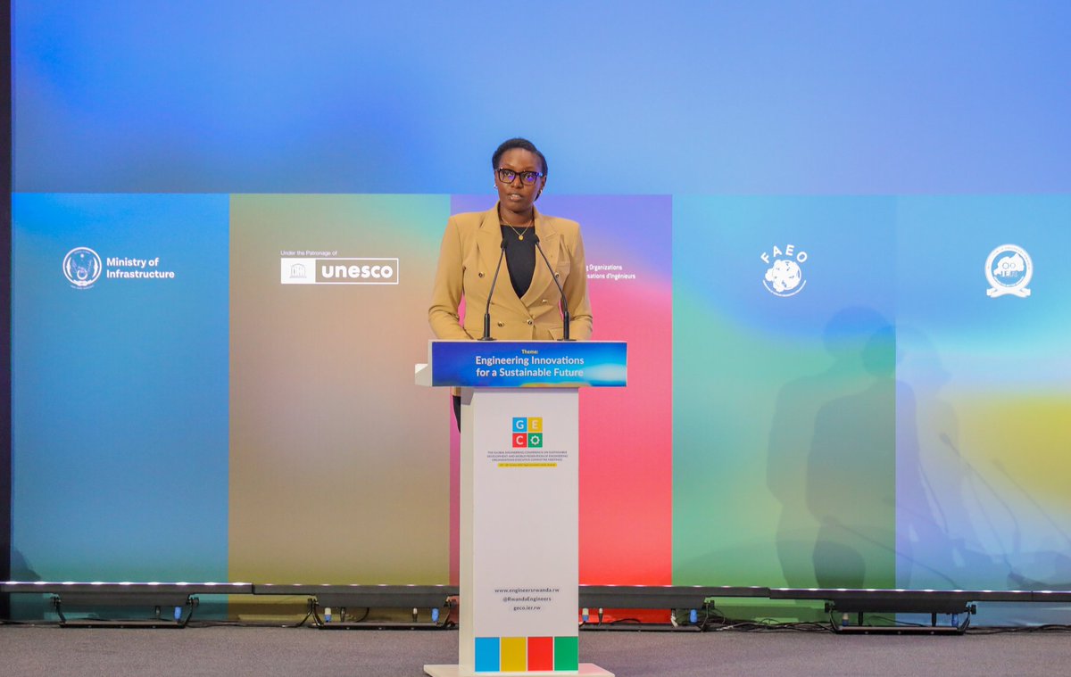 This morning, the Minister of State for Education <a href="/ClaudetteIrere/">Claudette Irere</a> gave a keynote to open discussions around SDG 4 "Quality Education" on Day 3 of #GECO2024.