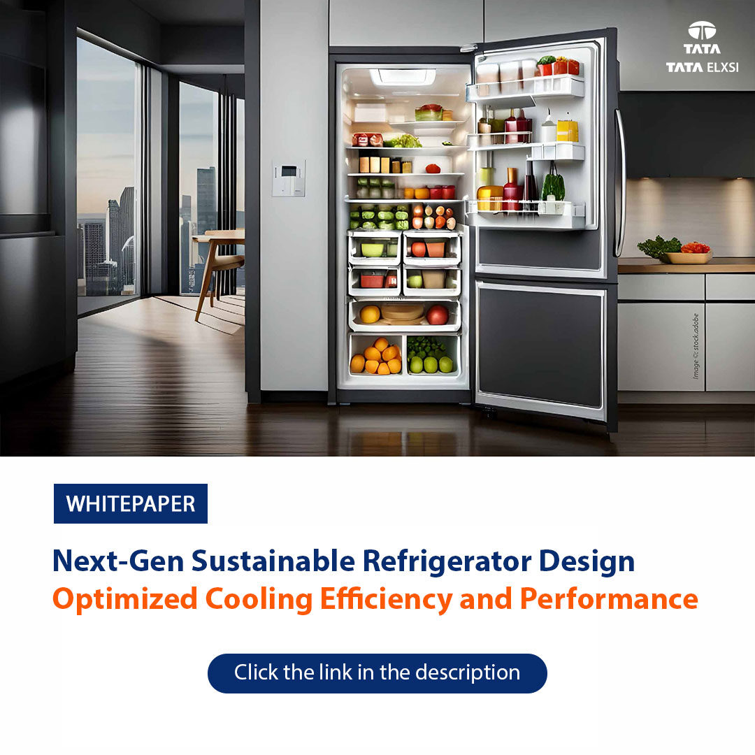 tataelxsi's tweet photo. Dive into the future of refrigeration with Tata Elxsi's latest whitepaper on Next-Gen Sustainable Refrigerators! 

Read the full whitepaper here - https://t.co/ID0A5C17P2

#TataElxsi #Sustainability #IndustrialDesign #ConsumerElectronics #DesignDigital #Refrigerator https://t.co/MxlSMX6NJ3