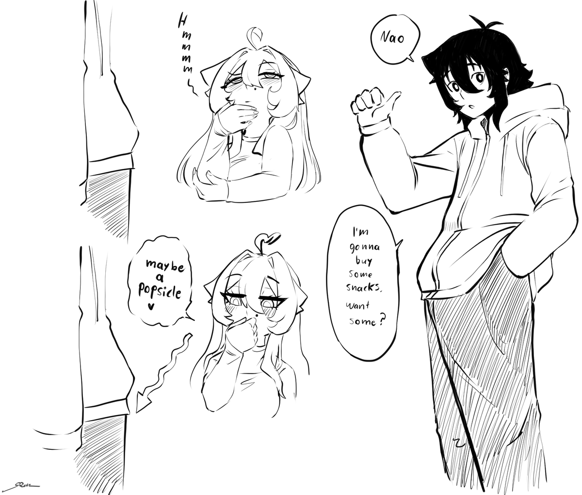 Ren Azod (Close Commissions) tweet media