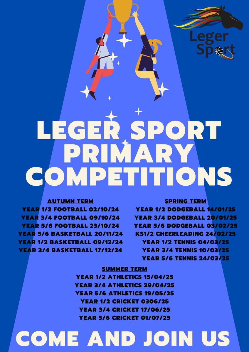 There are now even more competitions for our children to take part in, Cheerleading has been added to the list! 🎉🏆🤩 <a href="/LittlemoorAcad/">Askern Littlemoor Infant Academy</a> <a href="/MossRoadAcad/">Askern Moss Road Infant Academy</a> <a href="/TornedaleInfant/">Tornedale Infant Academy</a> <a href="/SpaAcadAskern/">Spa Academy Askern</a> <a href="/CastleHillsScaw/">Castle Hills Primary Academy</a> @BarnburghAcad <a href="/OrchardInfant/">The Orchard Infant School</a> #TrulyGreat