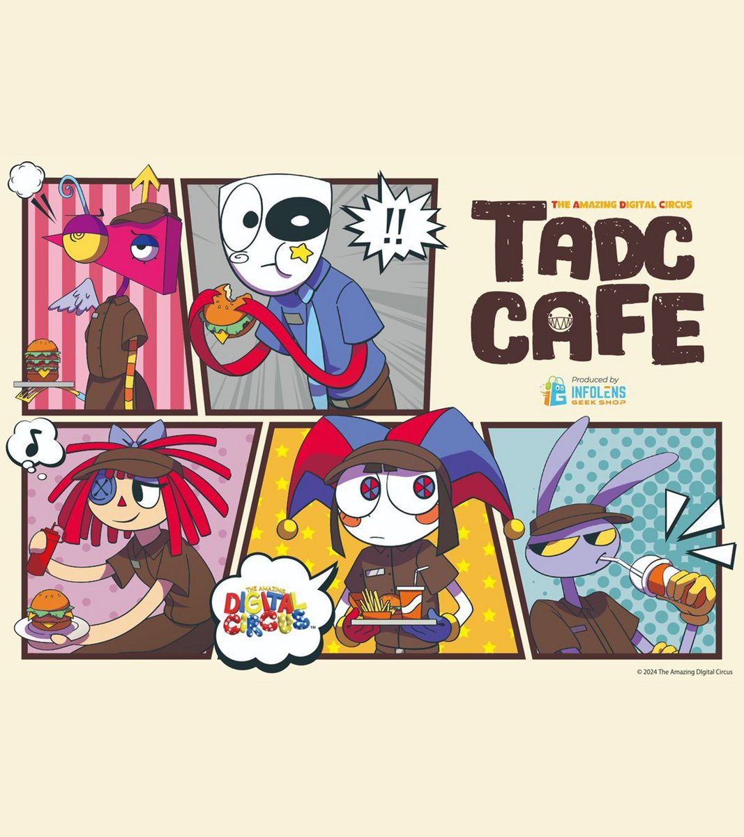 アメイジングデジタルサーカス TADC アクリルスタンド 缶バッジ