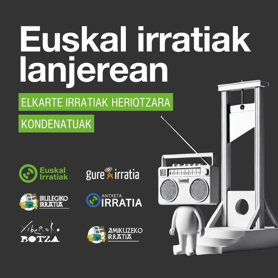 ⚠️ 📻 Frantziako kultura ministeritzak %35 apaldu nahi du elkarte irrati lokalei bideratu FSER diru laguntza. Hots, 10 milioi euro gutxiago. 

Neurri horren ondorioz, 800 lanpostu eta 200 elkarte irrati desagertu daitezke <a href="/snrlfr/">SNRL</a>|en arabera. 

#ElkarteIrratiakLanjerean