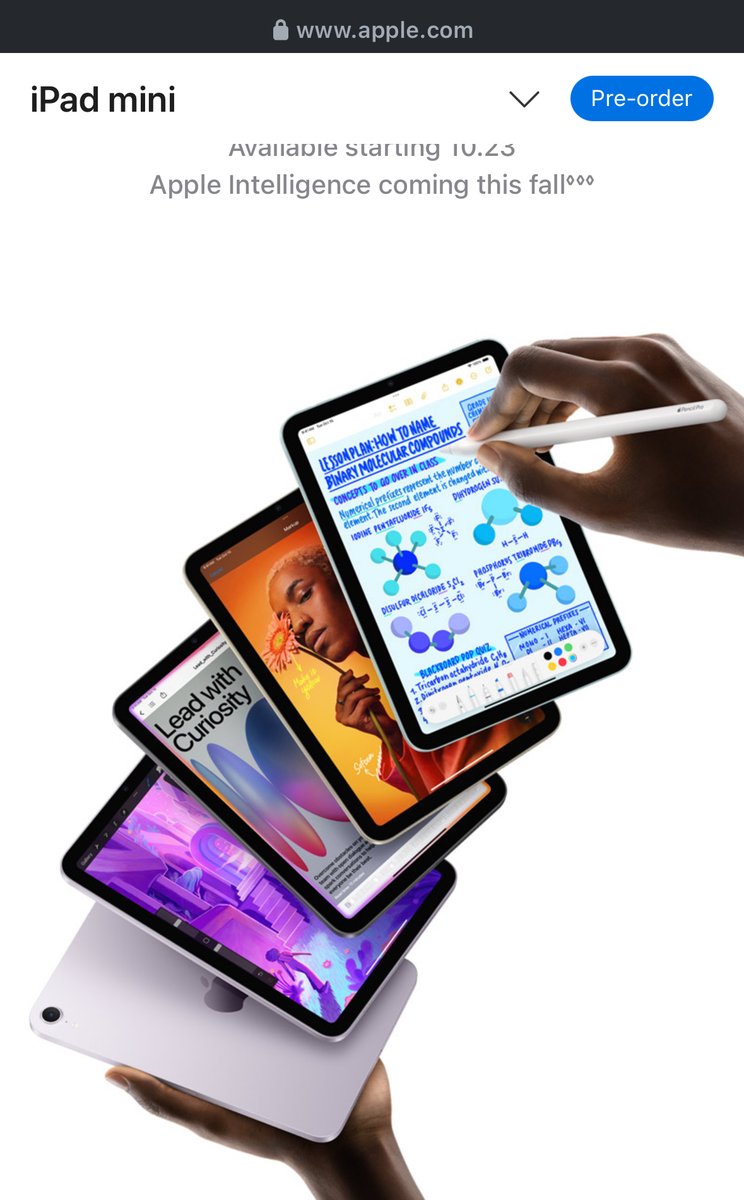 Our photo for the product launch of the new Apple iPad Mini  
Thank you <a href="/StocksyUnited/">Stocksy</a>