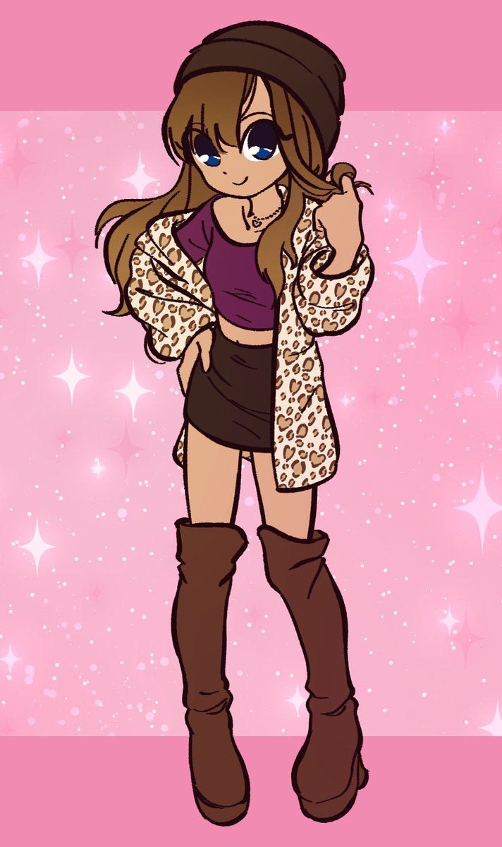 16 🩷 gyaru #cutegirltober2024