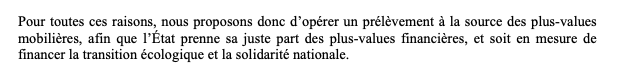 JordanMontel_'s tweet photo. 🚨 Pour rappel, vous prenez des RISQUES avec votre propre argent que VOUS investissez et sur ces RISQUES l'État prend actuellement 30% sur les plus-values (ou 17,2% sur les plus-values) 💸

Désormais, ces députés qui ne créent aucune valeur veulent tout prendre directement 🇫🇷 https://t.co/dnha7ULwpW
