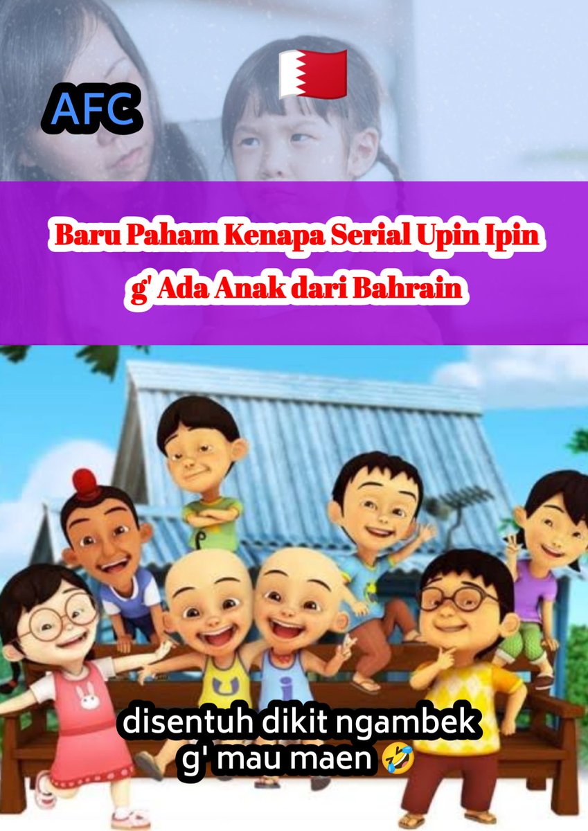 fs100tw's tweet photo. Kalau karaktermu seperti itu, g' ada temen yang mau maen ama lu 😄

#WCQ2026 https://t.co/S8NeKEunlM