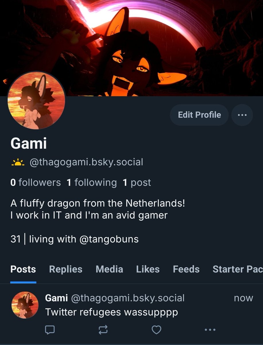 Ya fluffy boi Gami tweet media